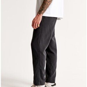 Abercrombie Loose Linen-Blend Pant 30x30